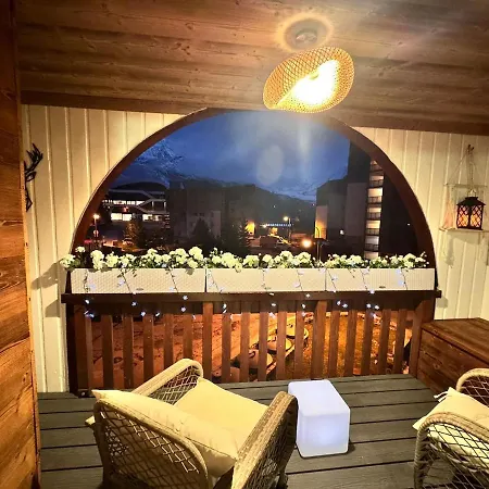 Appartement 4 Flocons Or, 42 M2, Terrasse Sud Avec Vue Sur Les Glacier Val Thorens