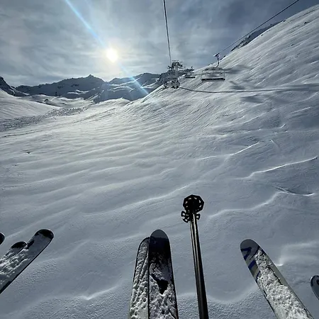 Apartment 4 Flocons Or, 42 M2, Terrasse Sud Avec Vue Sur Les Glacier